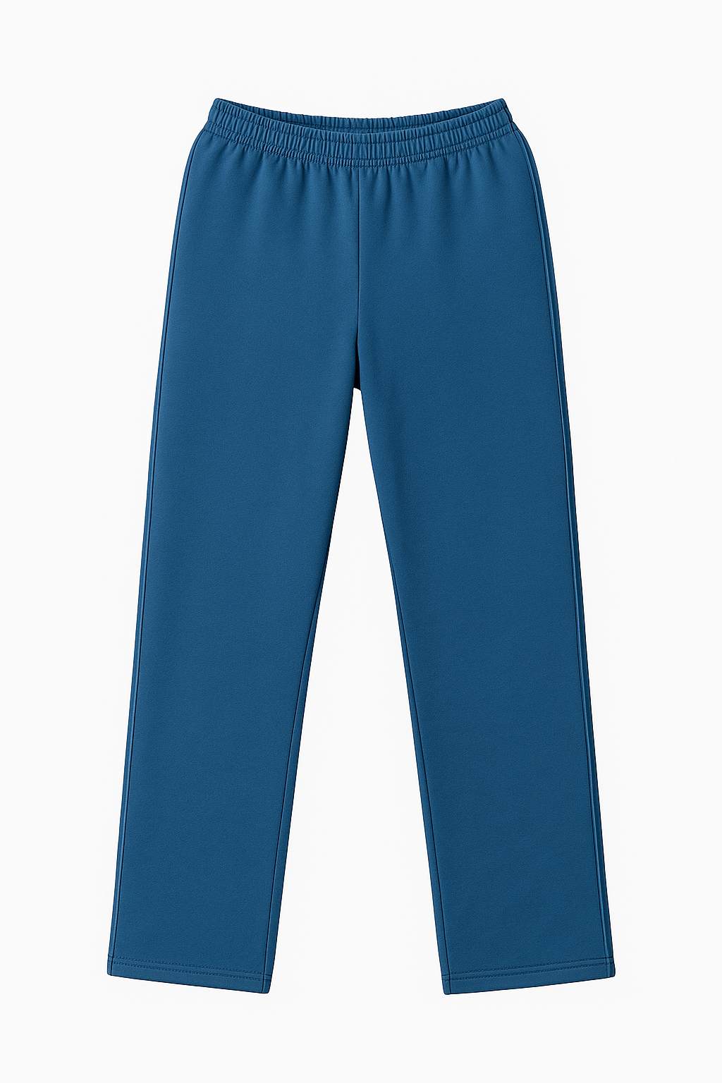 Damen Jogginghose in Blau mit hellblauen Seitenstreifen