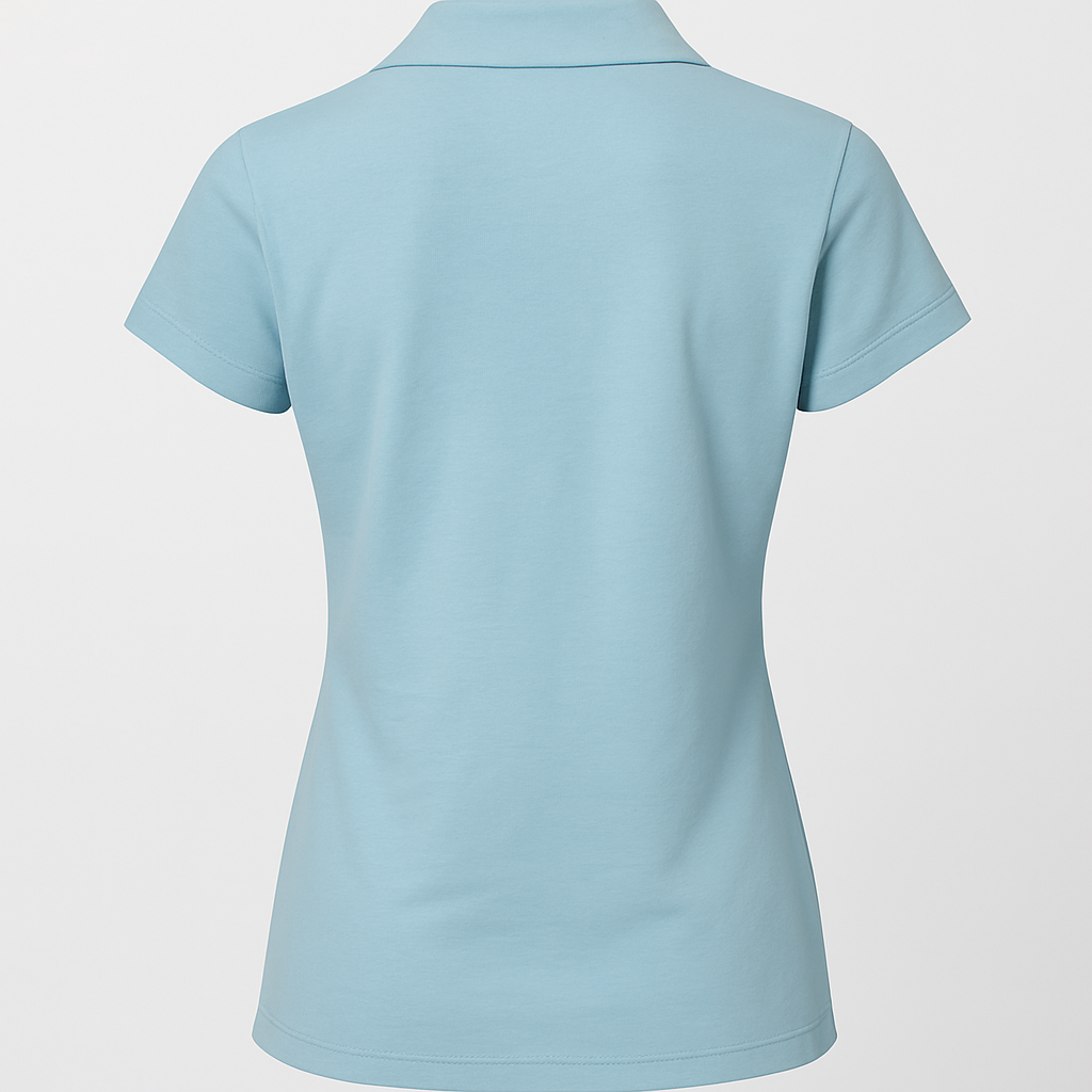 Damen Polo – Hellblau