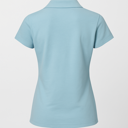 Damen Polo – Hellblau