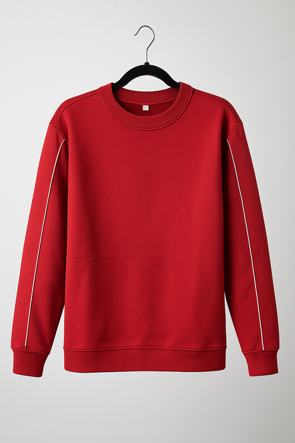 Damen Set – Rot mit Kontraststreifen