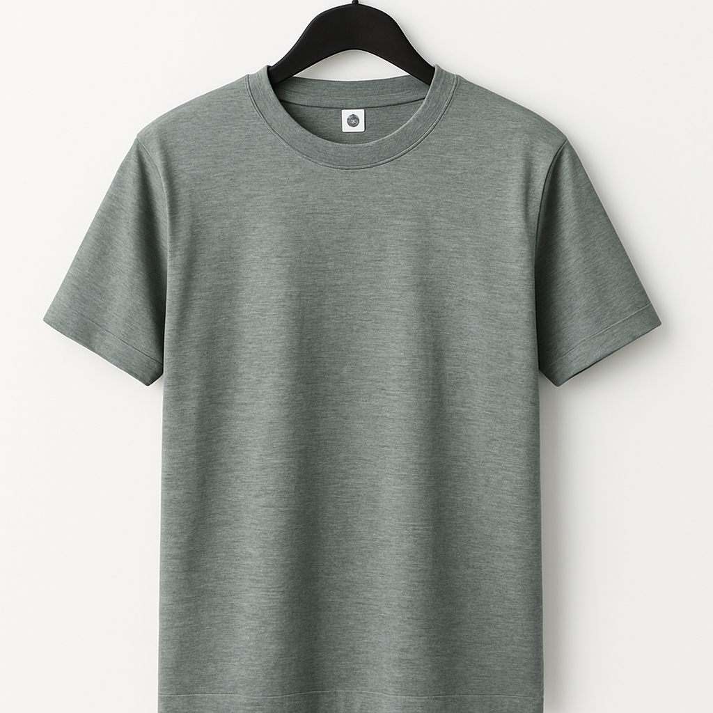 Damen T-Shirt – Graugrün