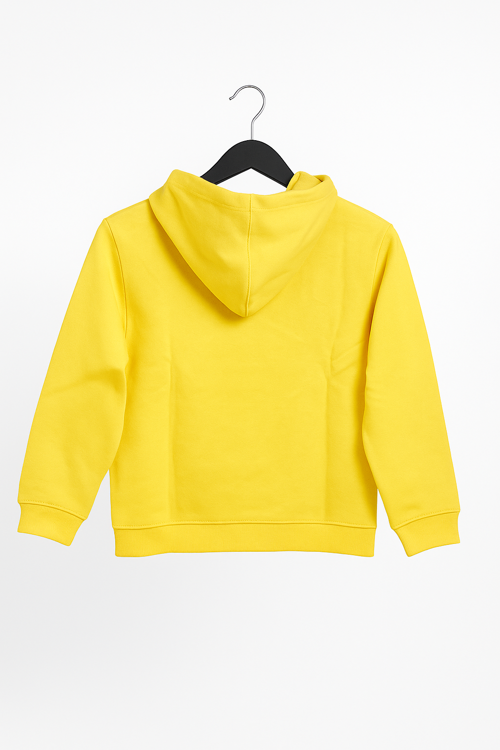 Kinder Hoodie – Sonnengelb mit Kängurutasche