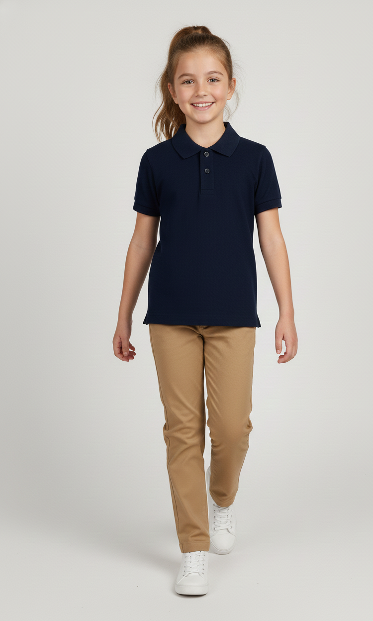 Kinder Polo – Dunkelblau