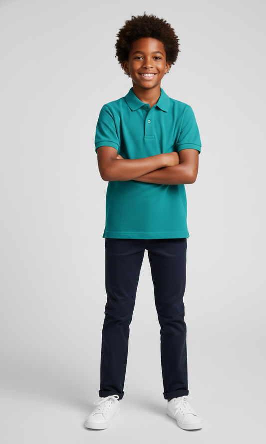 Kinder Polo – Türkis