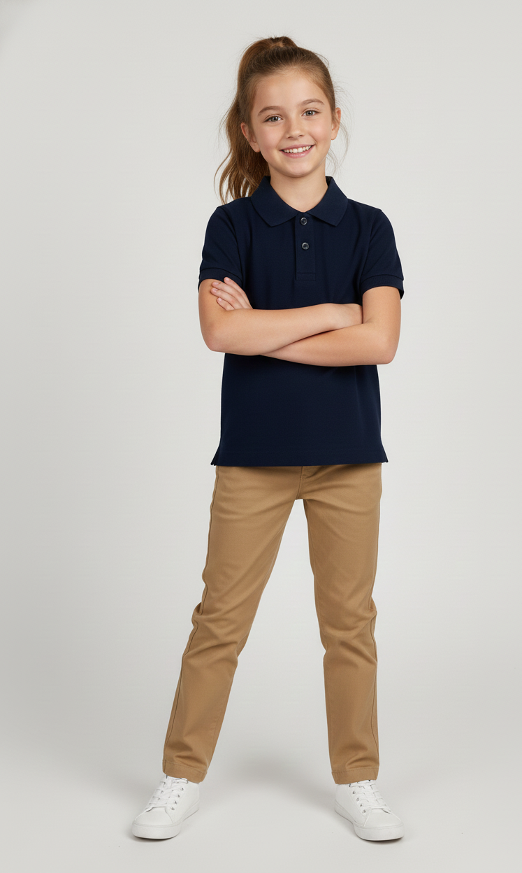 Kinder Polo – Dunkelblau