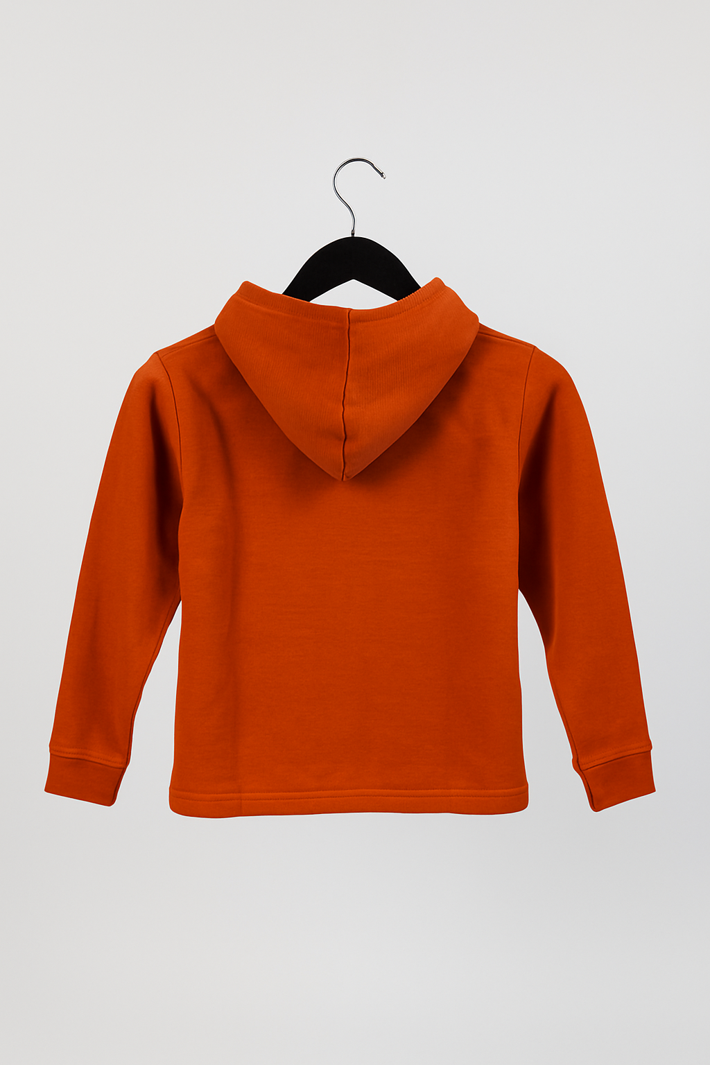 Kinder Hoodie – Orange mit Kängurutasche