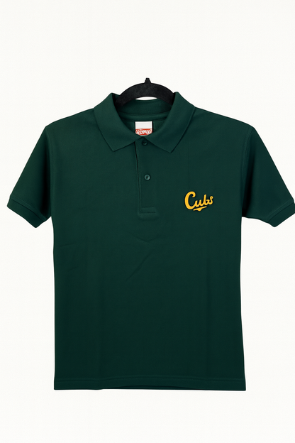Kinder Polo-Shirt – Dunkelgrün
